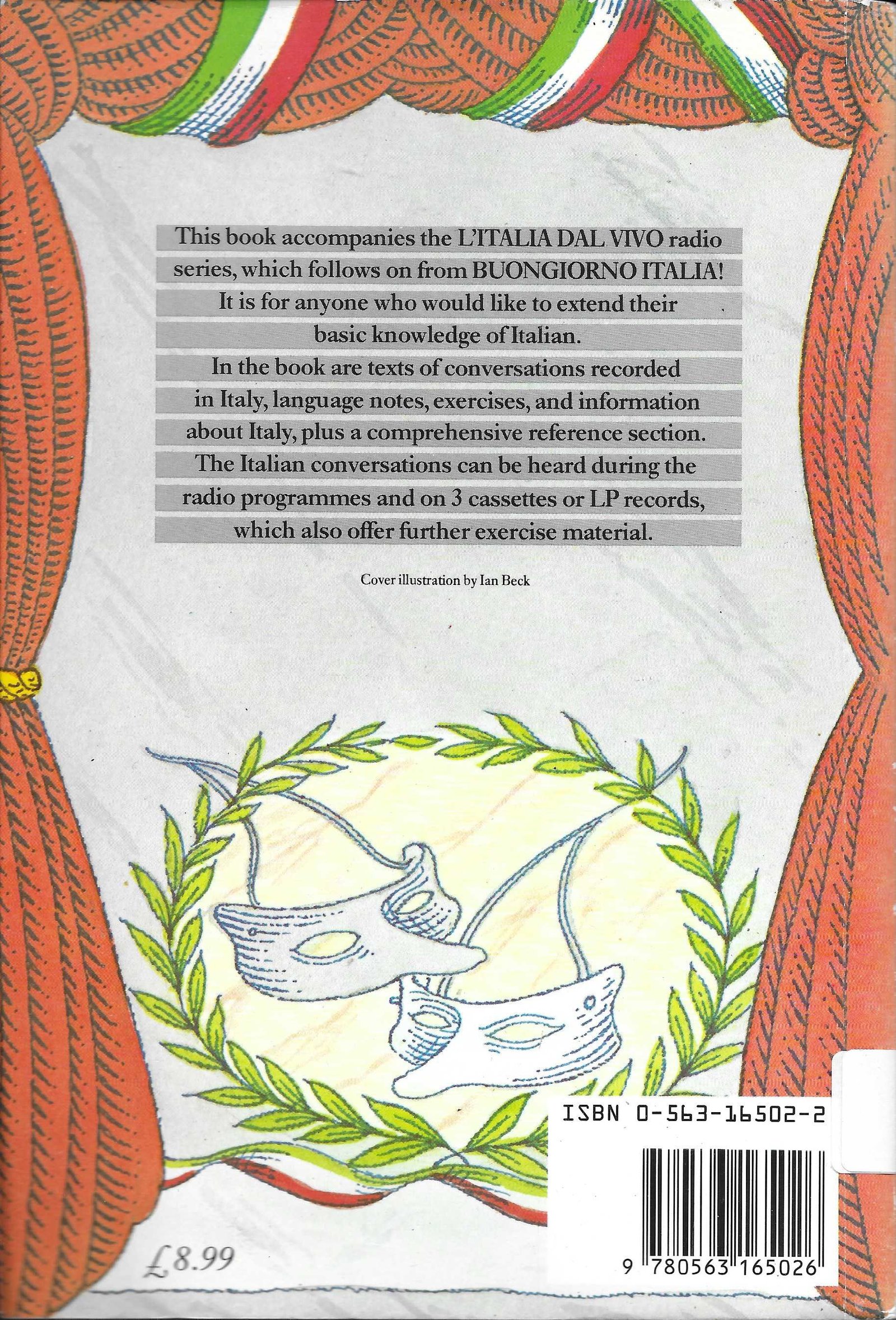 Back cover of ISBN 0-563-16502-2